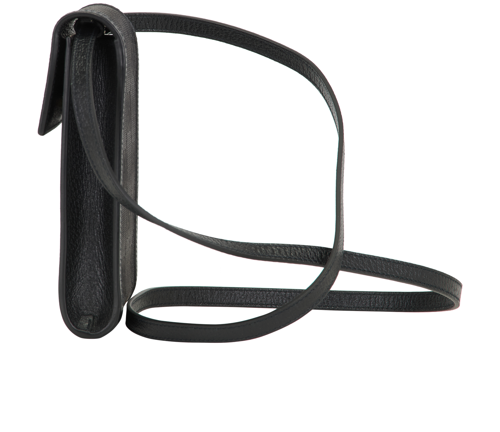 Off The Grid Mini Bag, &pound;395, Handbags, Black, Canvas, Bottom view